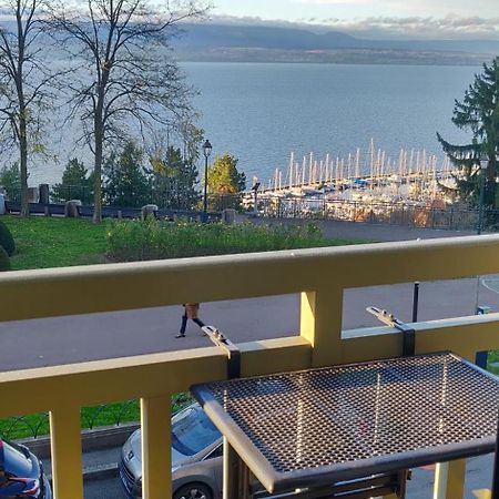 Petit Studio Hyper Centre Vue Lac Thonon-O-Phil-De-L-Eau Exterior photo